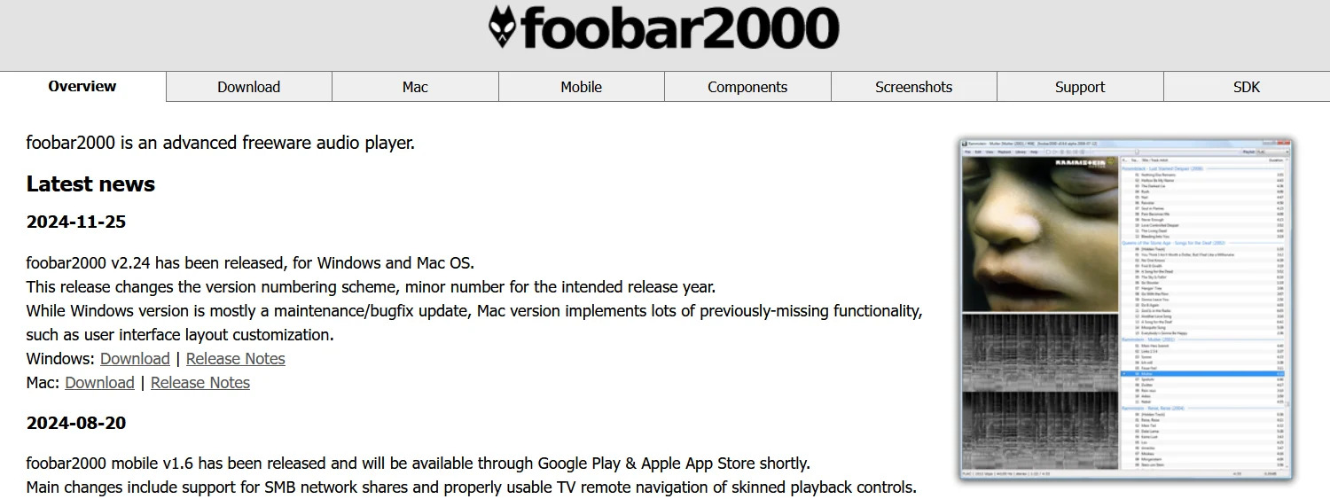 download foobar